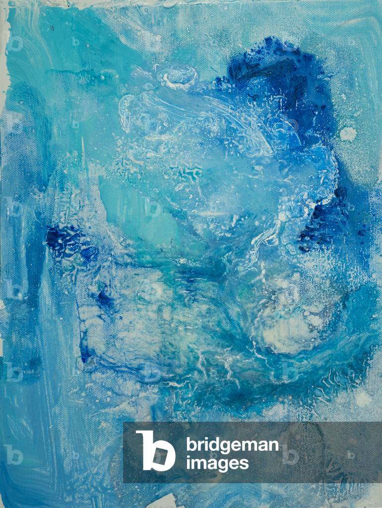 Arctic Ice Painting: 90N1, 2008 (North Pole Ice, acrilico, e tecnica mista su carta)