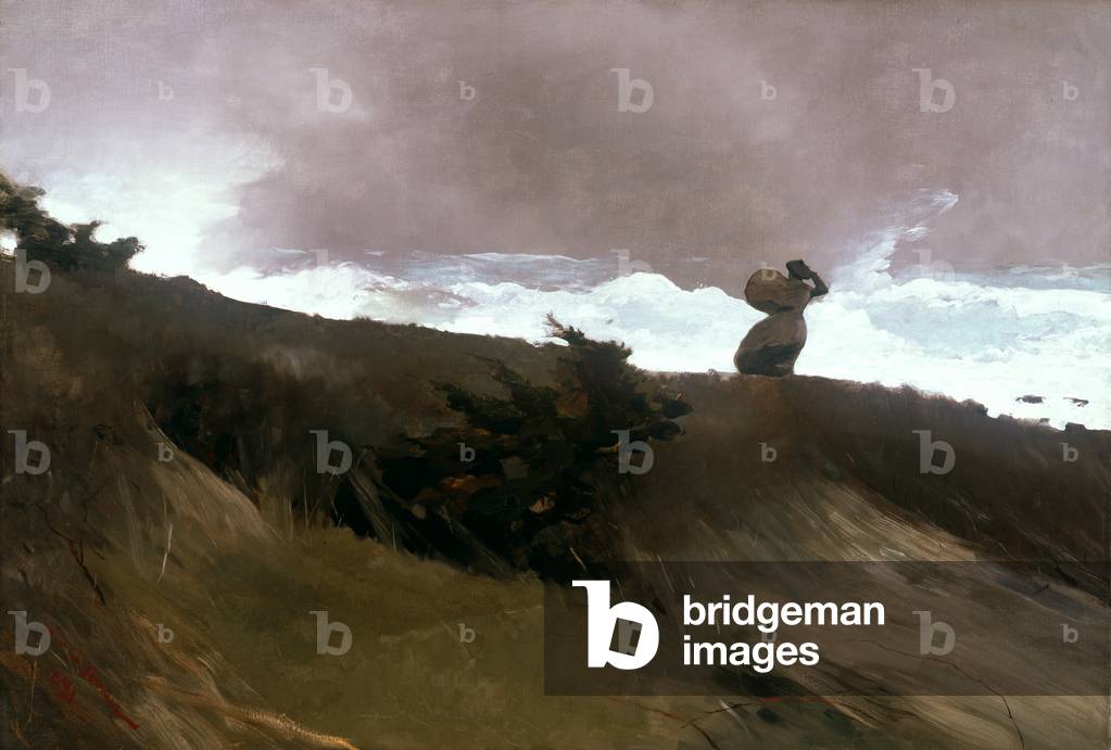 il vento occidentale, 1891 (olio su tela)