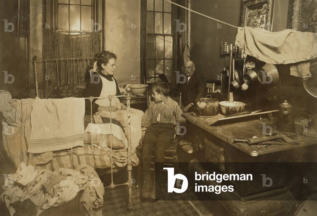 Immagine di Fotografia "Jimmie Chinquanana categoria 'sotto grade'" 1913 di Lewis Wickes Hine, b/w