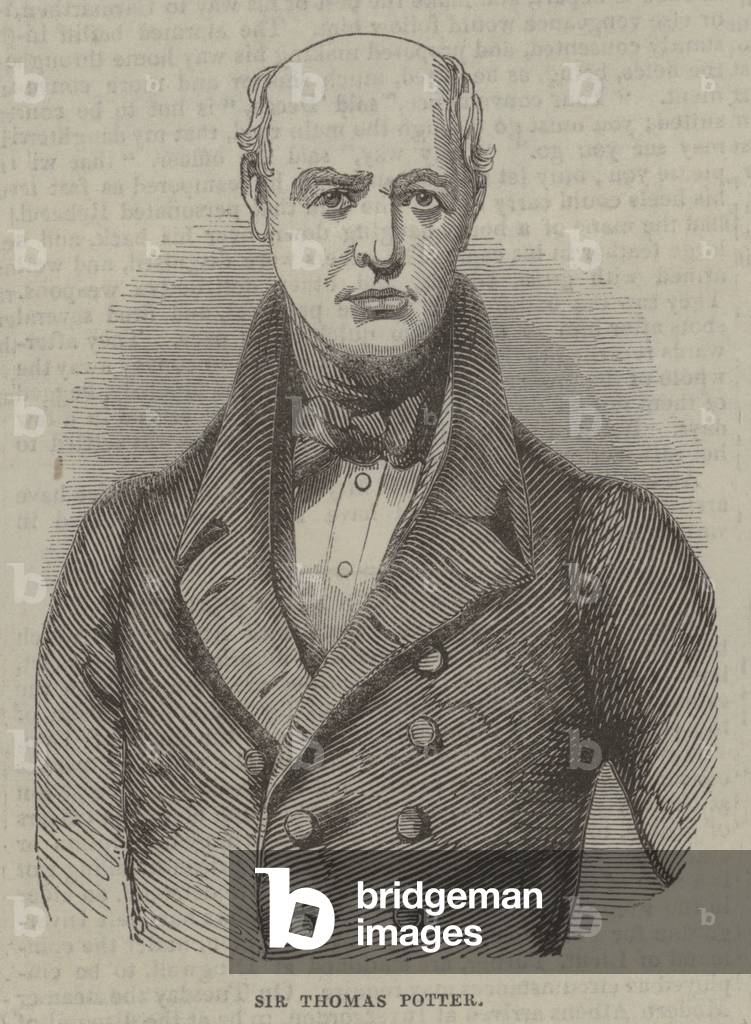 "Sir Thomas Potter (Gravur)" von English School