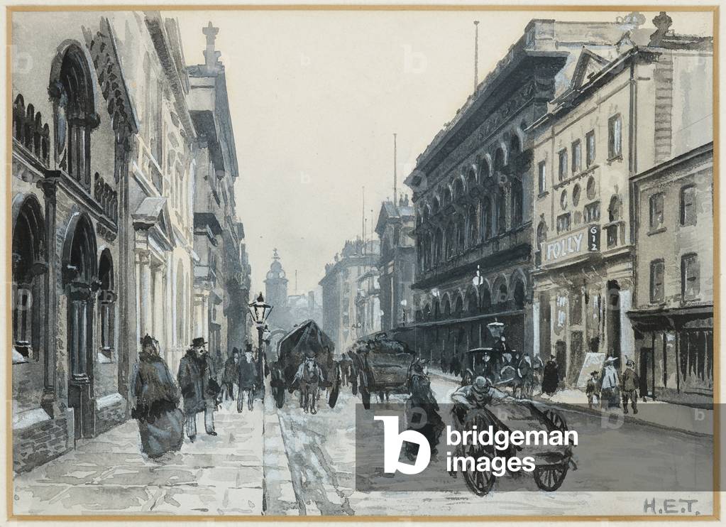 Peter Street 1893 par Henry Edward Tidmarsh