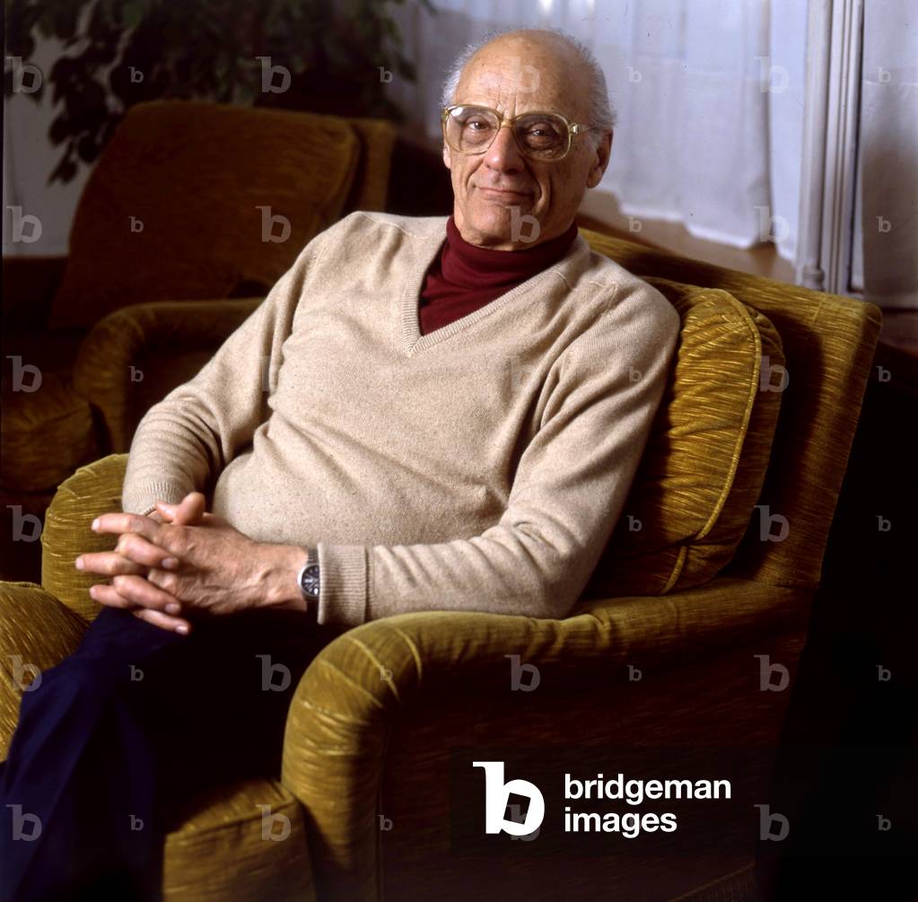 Bild von Fotografie "Arthur Miller" von Louis Monier