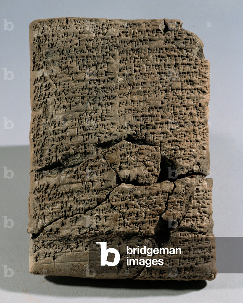 Tafel mit Keilschrift ...