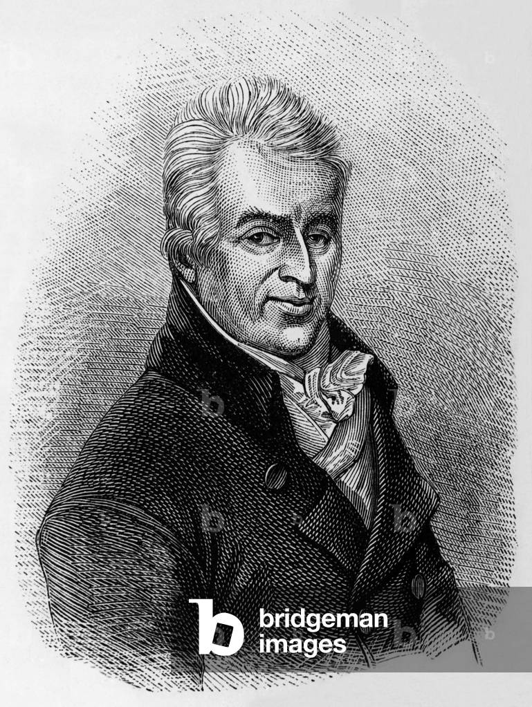 Immagine di Incisione "Arthur Young English economist and agronomist", b/w