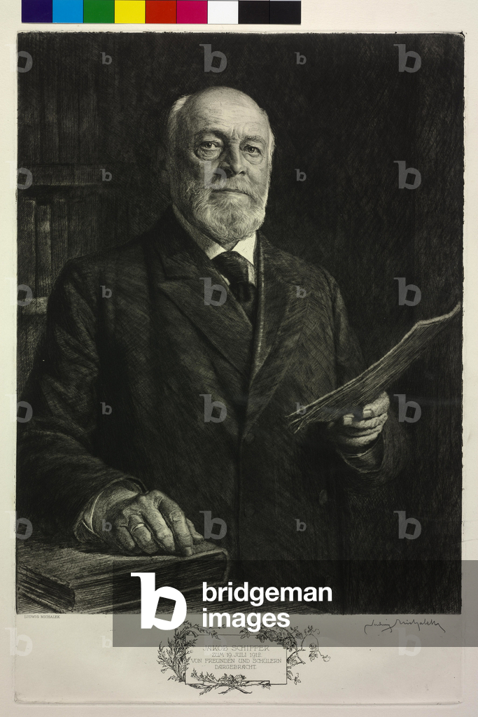 Jakob Schipper, 1912 (etching)