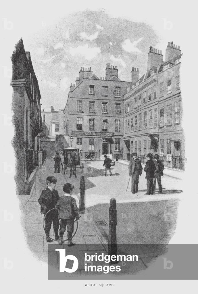 Gough Square (litho)