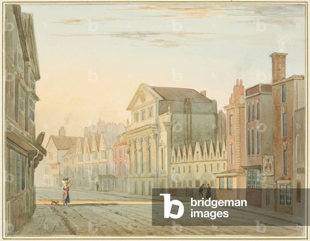 Immagine di Disegno "King Street" di Thomas Leeson the Elder Rowbotham