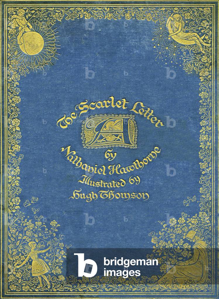 Bild von Buch "The Scarlet Letter" 1920 von Hugh Thomson