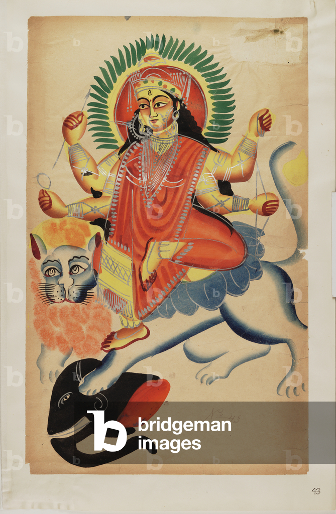 Immagine di Disegno "Jagadhatri" 1875