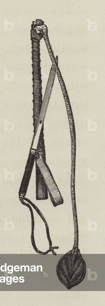 "Tartar Whip (Gravur)" 1801 von Laurence Oliphant