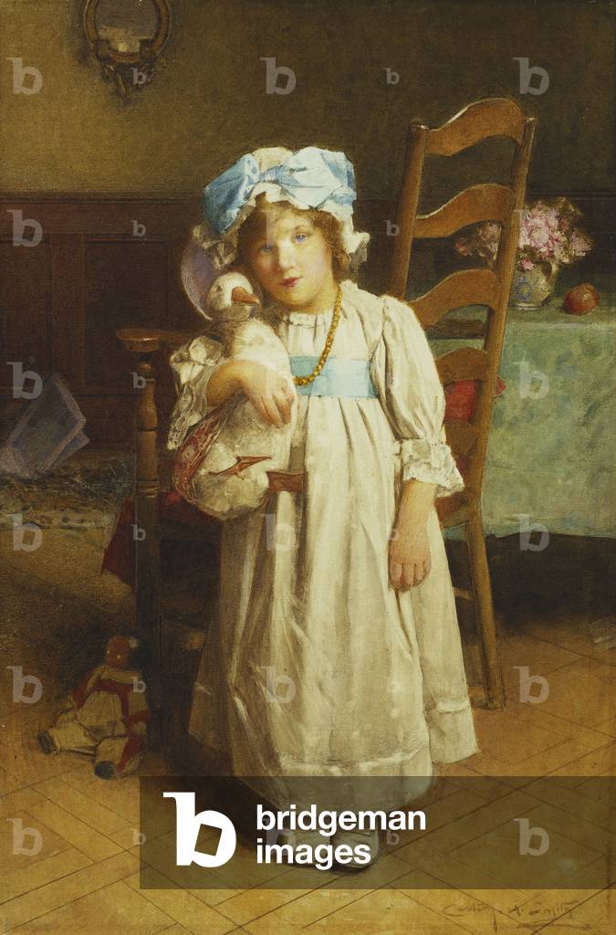 Image of Drawing depicting The Puddle Duck by Carlton Alfred Smith