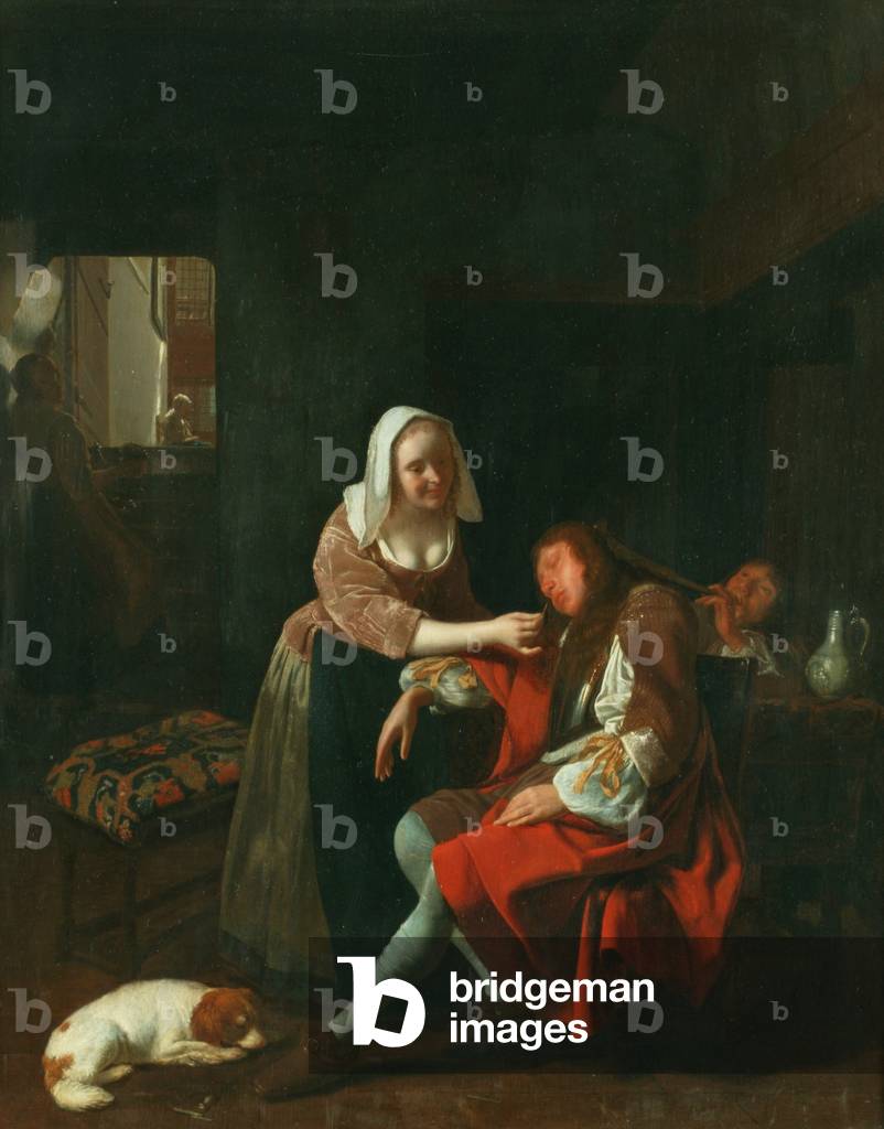 il dormiente cavalier, 1660-65 (olio su tavola)