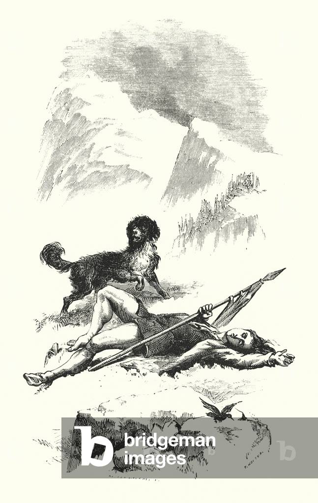 Image of Engraving depicting Excelsior (engraving) 1801 by Keeley Halswelle