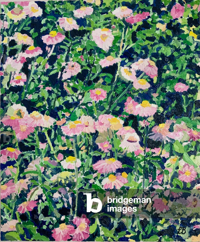 Hampton Flowers, 2023 (Öl auf Leinwand)