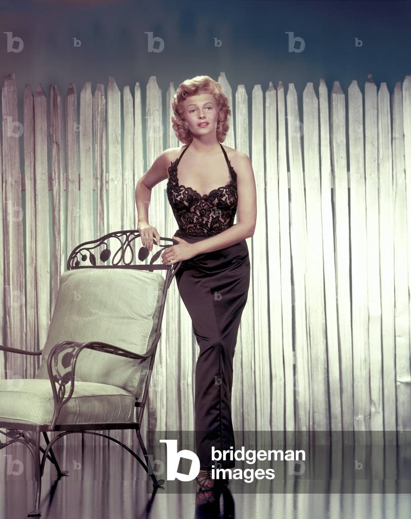 Bild von Fotografie "Rita Hayworth Anfang der 50er Jahre"