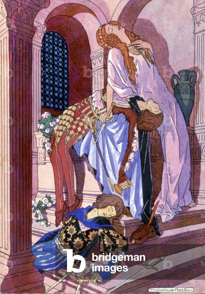 Tod von Romeo und Julia, um 1930 (Abbildung)