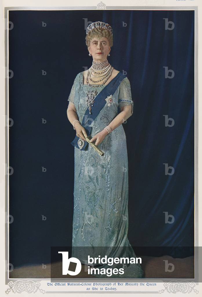 Queen Mary im Jahr 1935 (Druck)