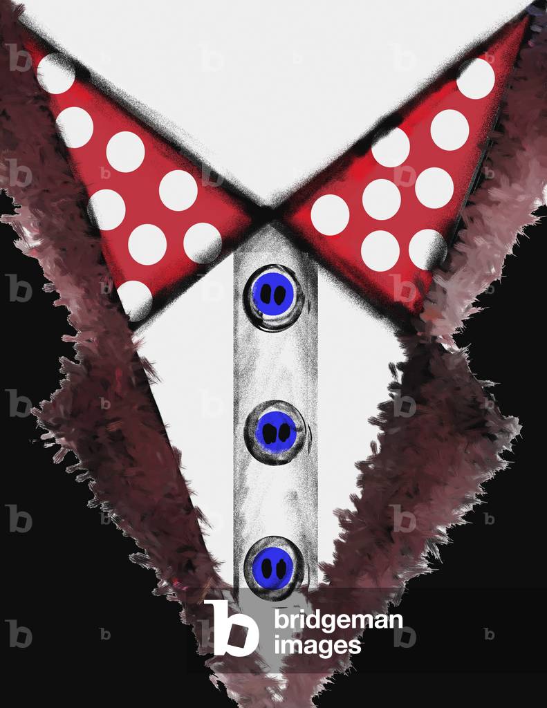 Fur lapel, 2006 (computer graphics)