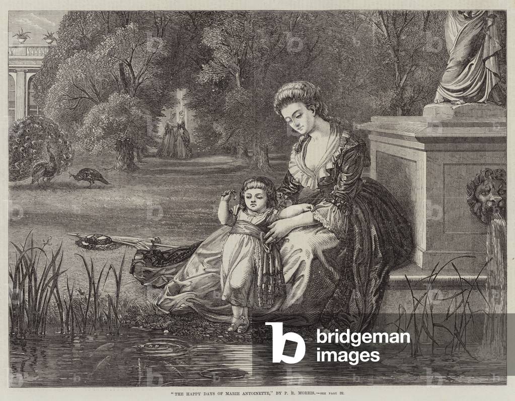 The Happy Days of Marie Antoinette (engraving)