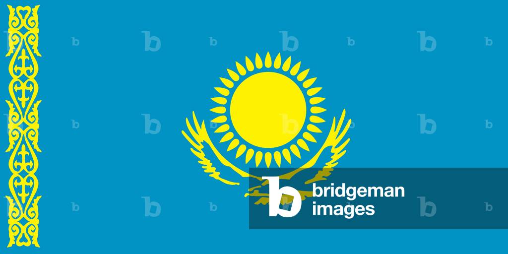 "Bandiera di Kazakhstan"
