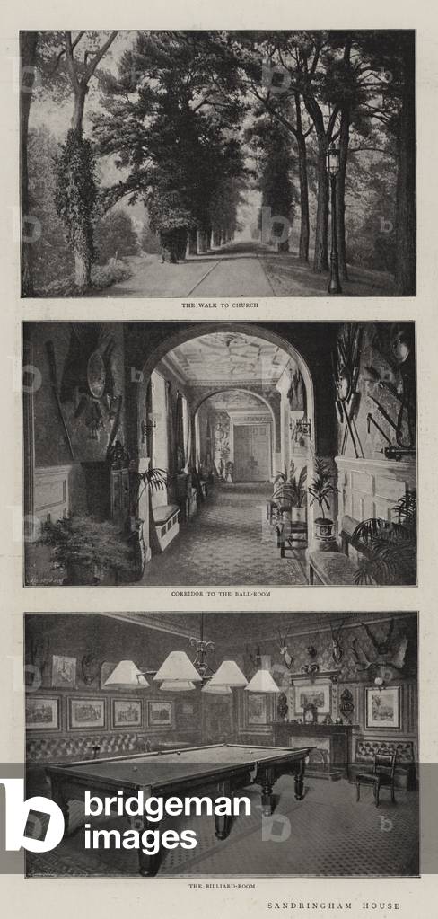 Sandringham House (foto b/n)