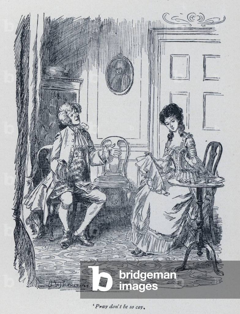 Abbildung für Evelina von Fanny Burney (litho)