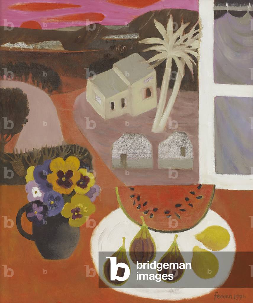 Image of Painting depicting Still Life in Spain 1996 by Mary Fedden