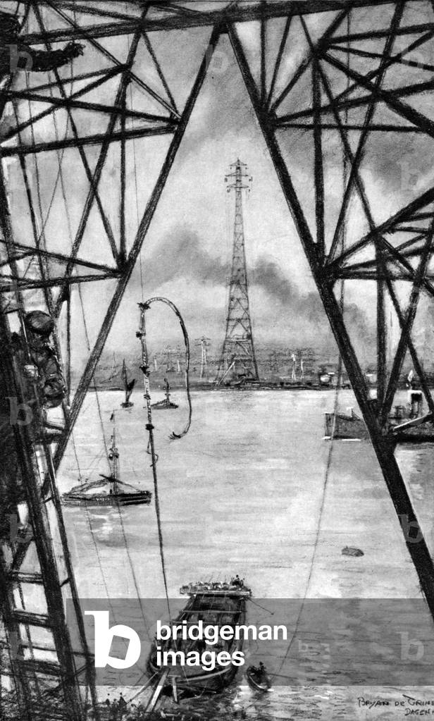 Elettrificazione dell'Inghilterra, 1935 (foto)