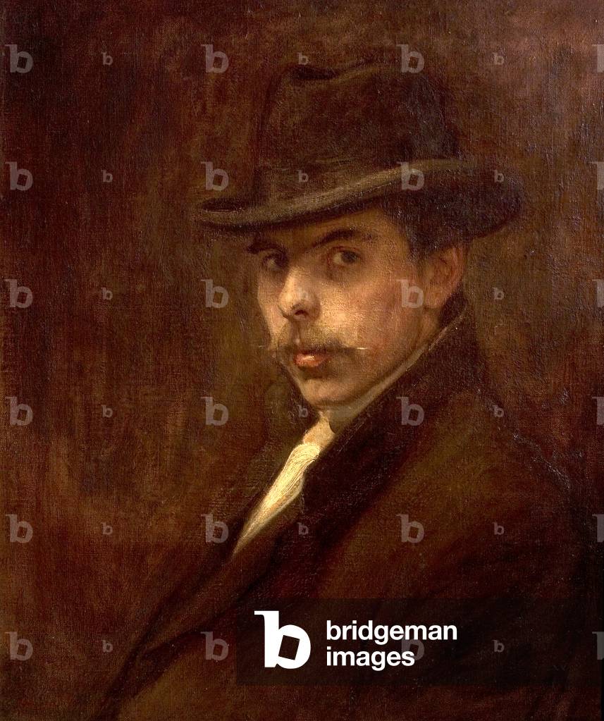 Image of Painting depicting Wellington James Thompson 1903 by Harold Knight