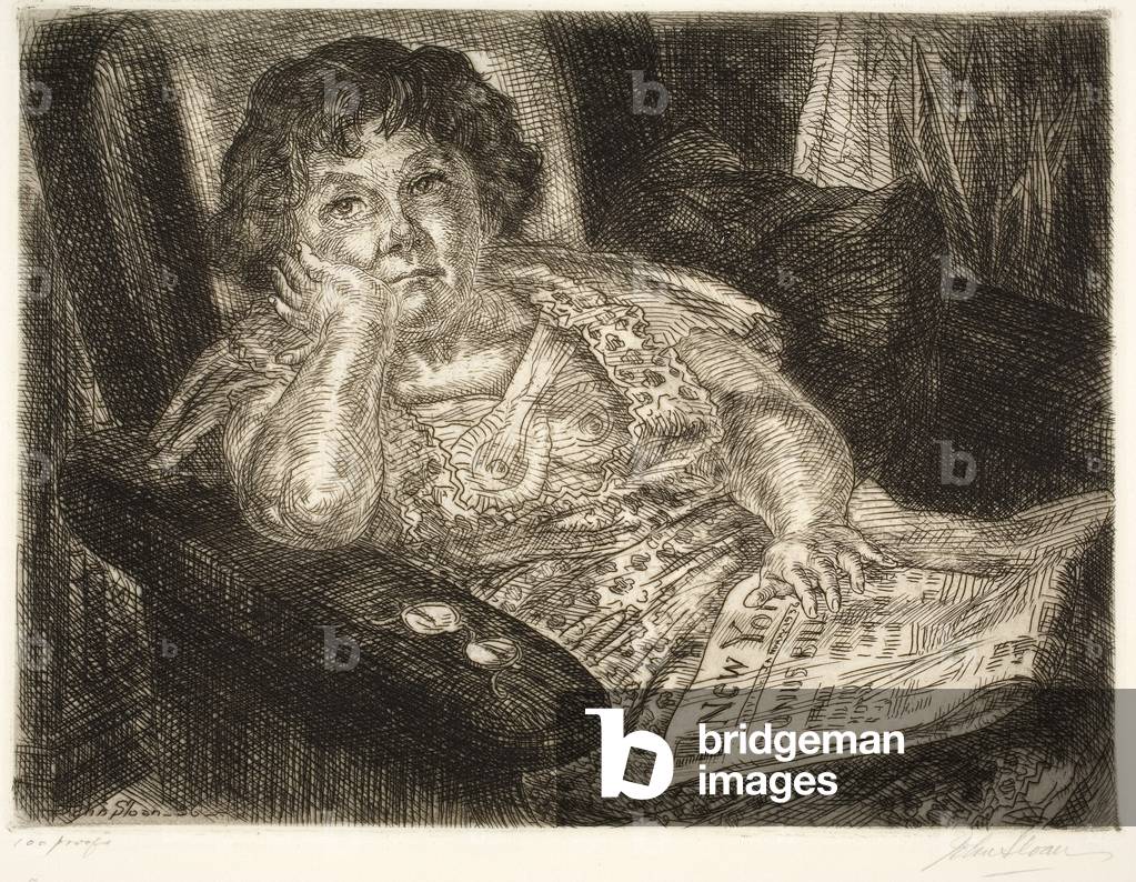 Bambola, 1936 (acquaforte)