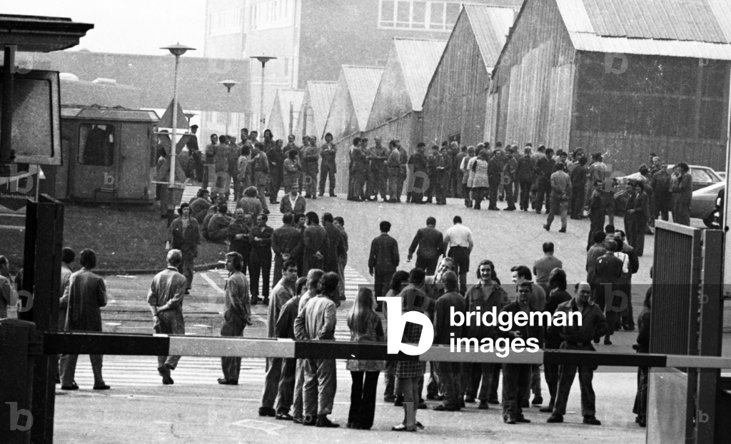 Immagine di Fotografia "Scioperi selvaggi alla Opel Bochum 1973 DEU" 1973