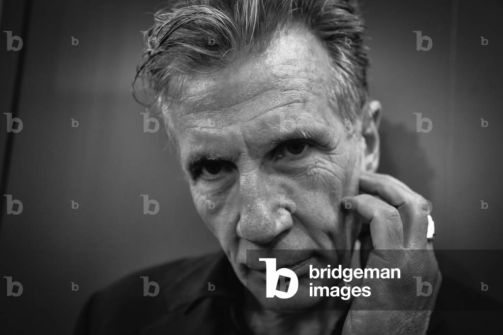 Image de Photographie représentant Michael Cunningham 2015 par Marcello Mencarini, b/w