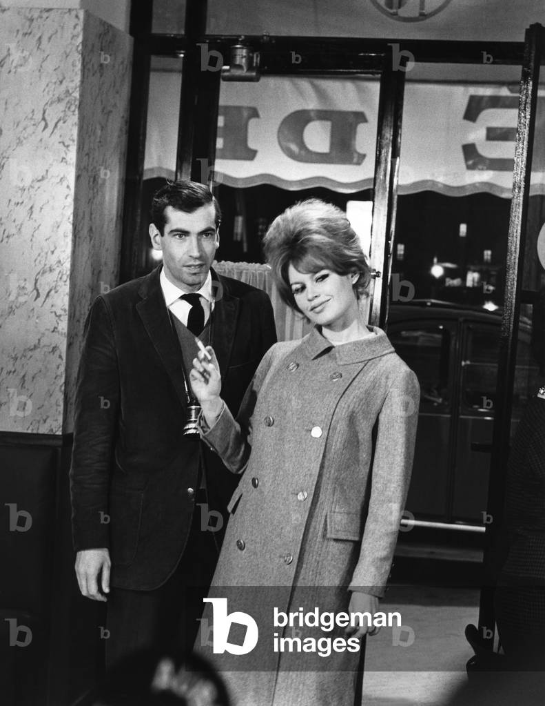 Bild von Fotografie "Am Set" 1961, b/w