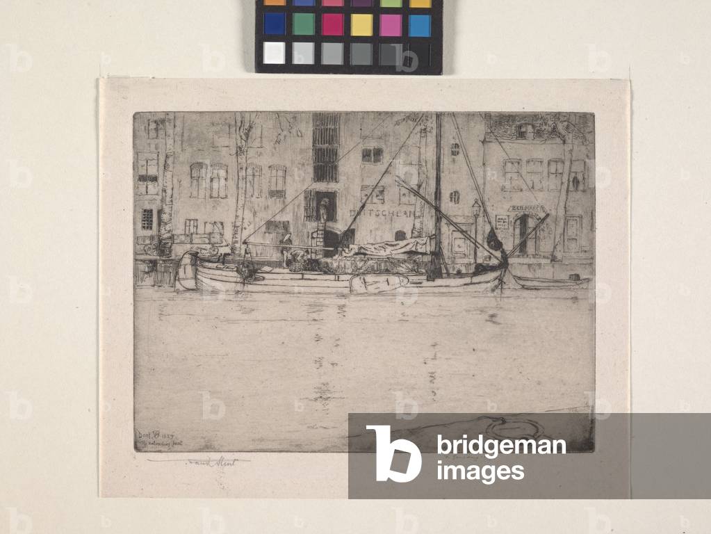 Déchargement de la tourbe, Tri (gravure)