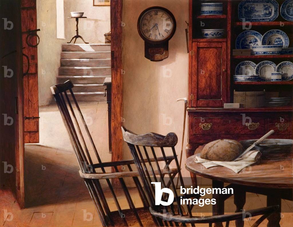 Direkt aus dem Ofen, 2005 (Acryl an Bord)