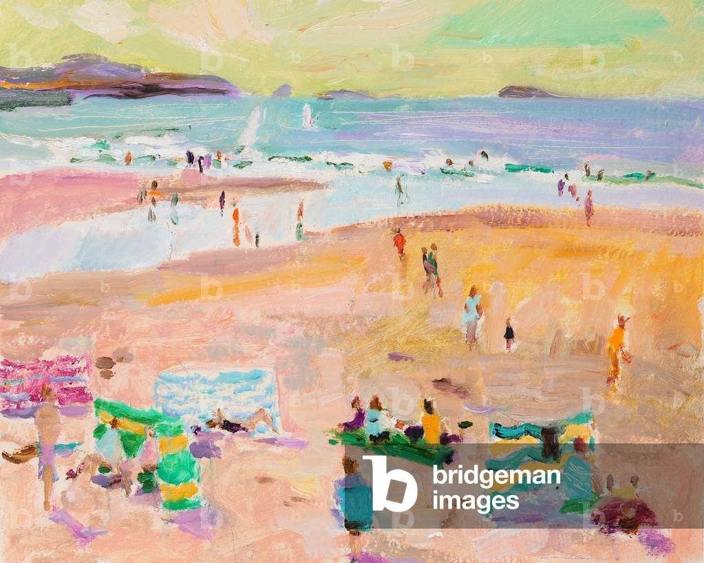 Immagine di Dipinto "Whitesands Beach", 2009 di Hugo Grenville