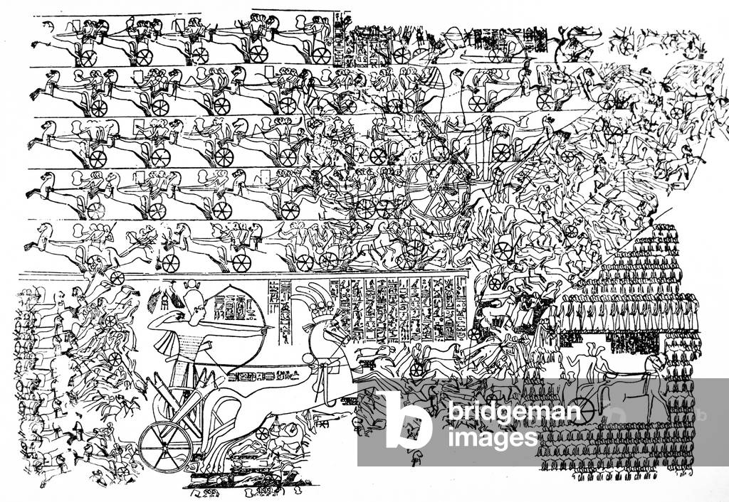 The Battle of Kadesh (also Kadesh) between the Egyptian Empire under Ramesses II and the Hittite