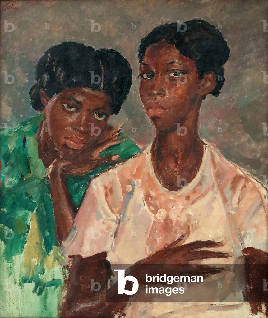 Image of Painting depicting The Sisters 1937 by Augustus Edwin John