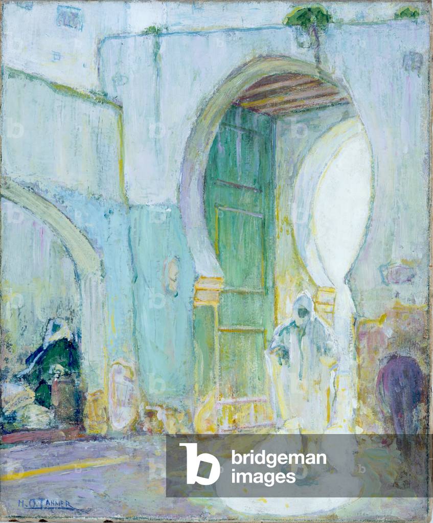 Immagine di Dipinto "Gateway", c.1912 di Henry Ossawa Tanner