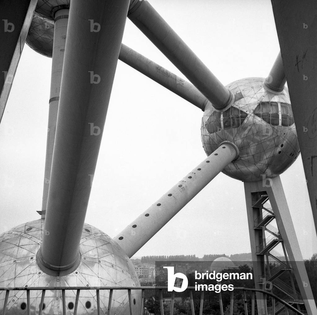 Immagine di Fotografia "Atomium" di Andre Waterkeyn, b/w