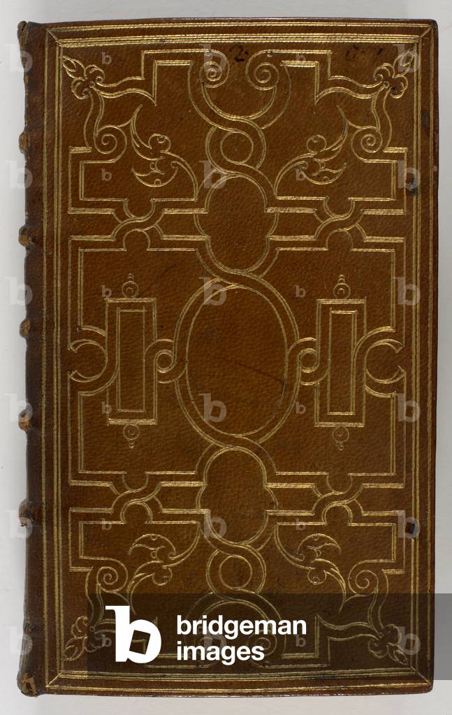 Bild von Buch "Epicteti Enchiridion", b/w