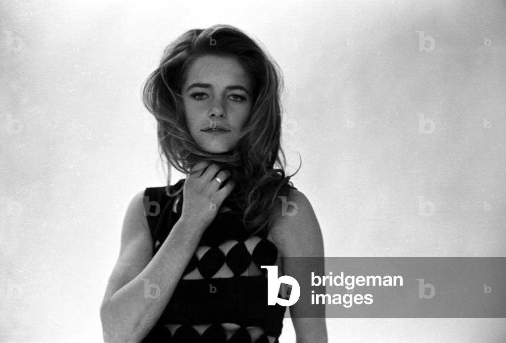 Image of Photography depicting Charlotte Rampling by Pat Morin, b/w