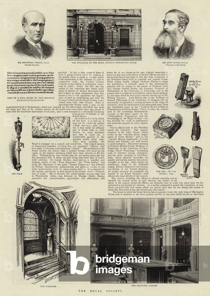 La Royal Society (lito)