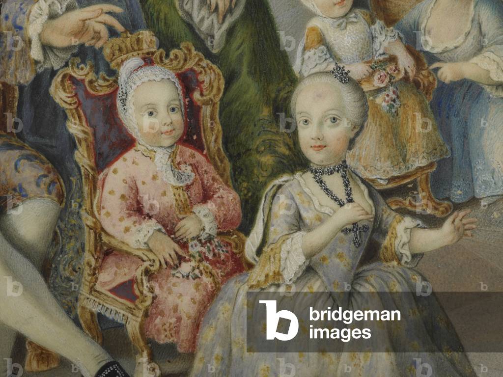 The Empress Maria Theresa, the Emperor Francis I, and their Family, c.1765 (oil on canvas)