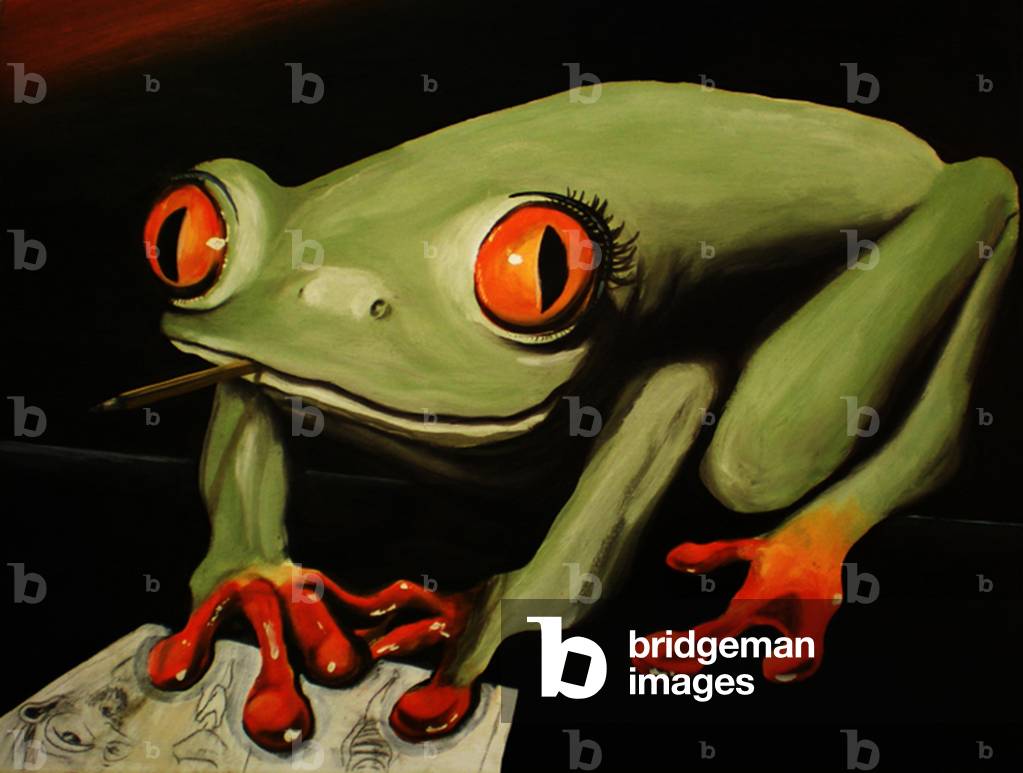 Immagine di Dipinto "Occhio Di Ranocchio" 2009 di Simone Berrini