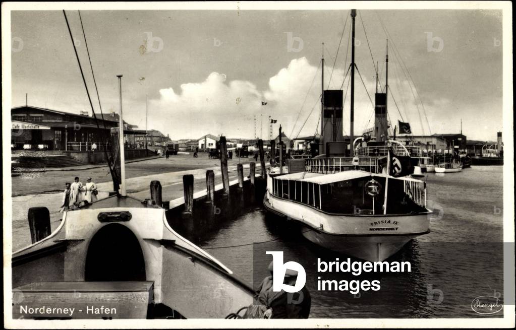 Bild von Druck "Norderney", b/w