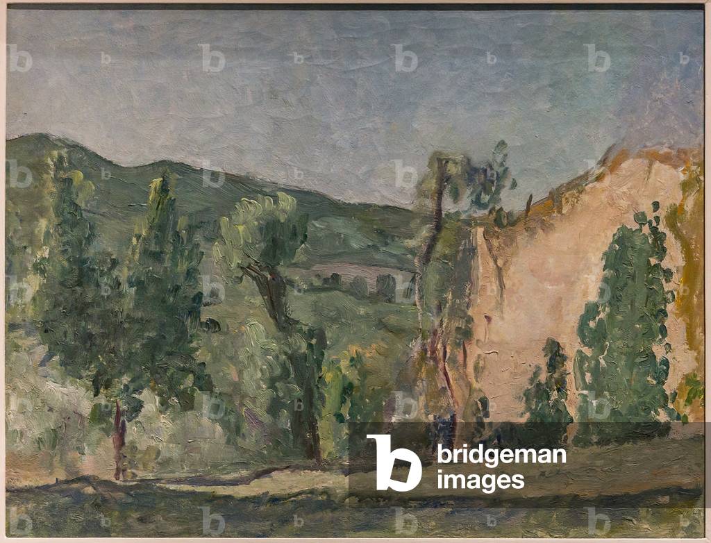 Paesaggio, 1928 (olio su tela)
