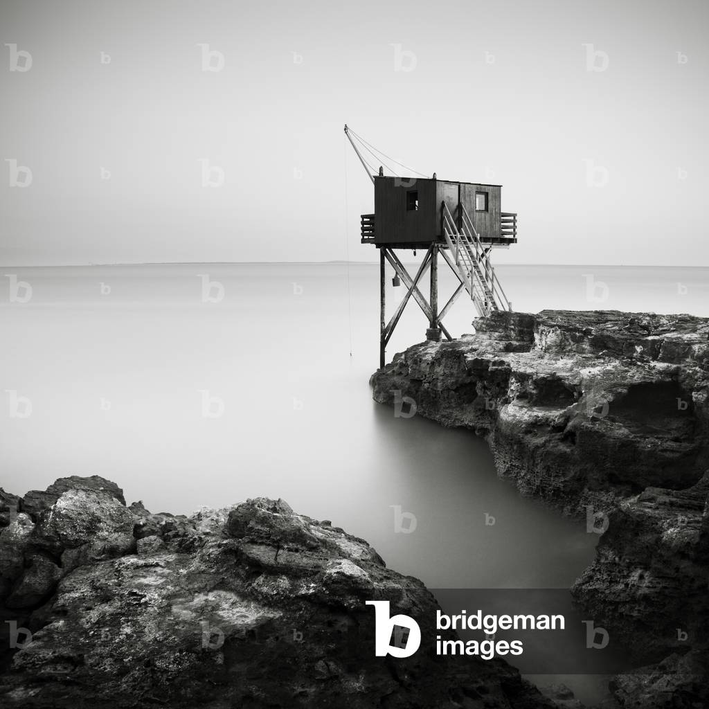 Saint Palais sur Mer, Frankreich, 2012 (s/w photo)