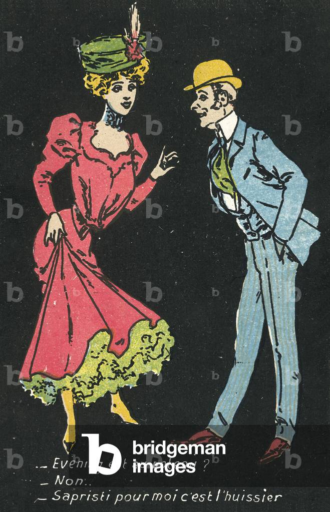 uomo propositioning giovani ragazza colore lito