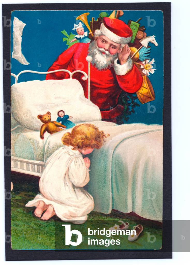 Christmas postcard, c.1907 (colour litho)